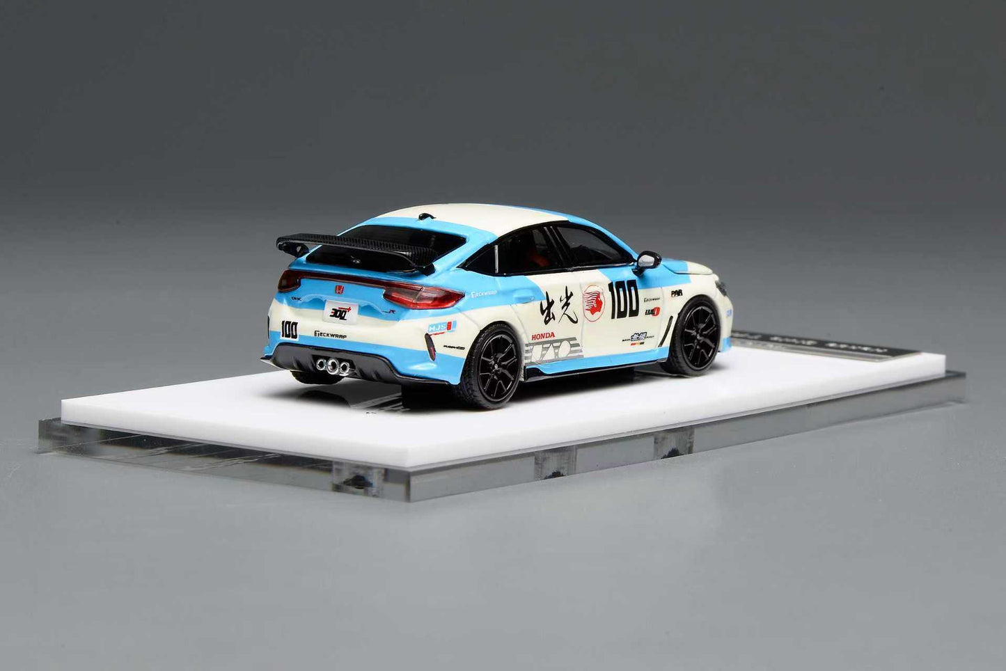 [ETA:  Apr 2026 ] Motorhelix 1/64 Honda Civic Type-R FL5 Blue Idemitsu Motion Livery