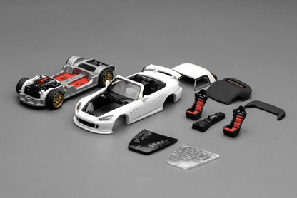 [ETA:  Apr 2026 ] Motorhelix 1/64 Honda S2000 Magnetic and Assembled Parts Blister Card Version