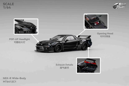 [ETA:  May 2026 ] Microturbo 1/64 NSX-R NA1 Type R Pian Black