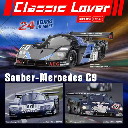 [ETA:  Aug 2026 ] Classic Lover 1/64 Sauber C9 1989