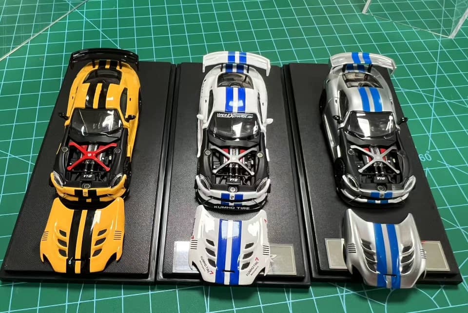 [ETA:  Apr 2026 ] Hone Model 1/64 Dodge Viper Mk3 VX GTS