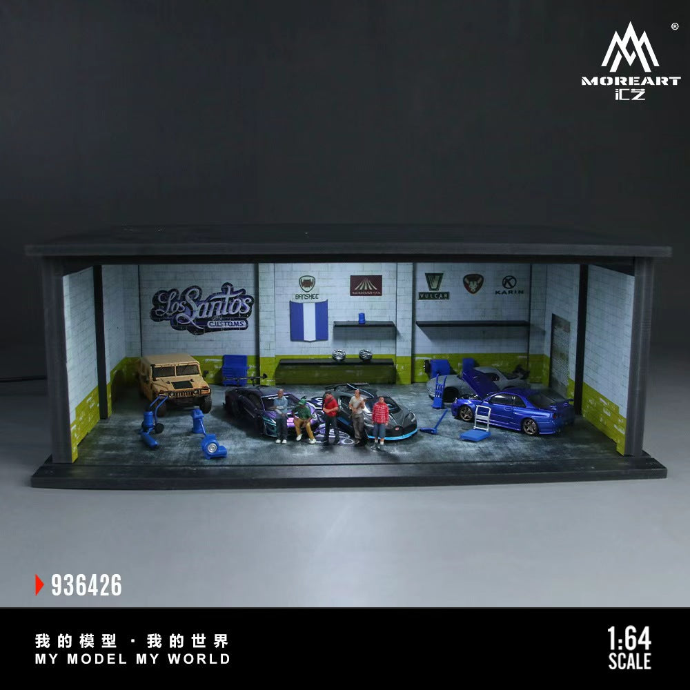 [ETA:  Jun 2026 ] MoreArt 1/64 Grand Theft Auto Scene (MO936426) Size: 30 x 20 x 11cm