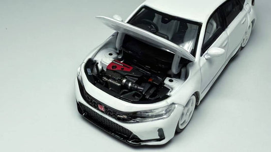 [ETA:  Jun 2026 ] Motorhelix 1/64 Honda  Civic Type-R FL5 White