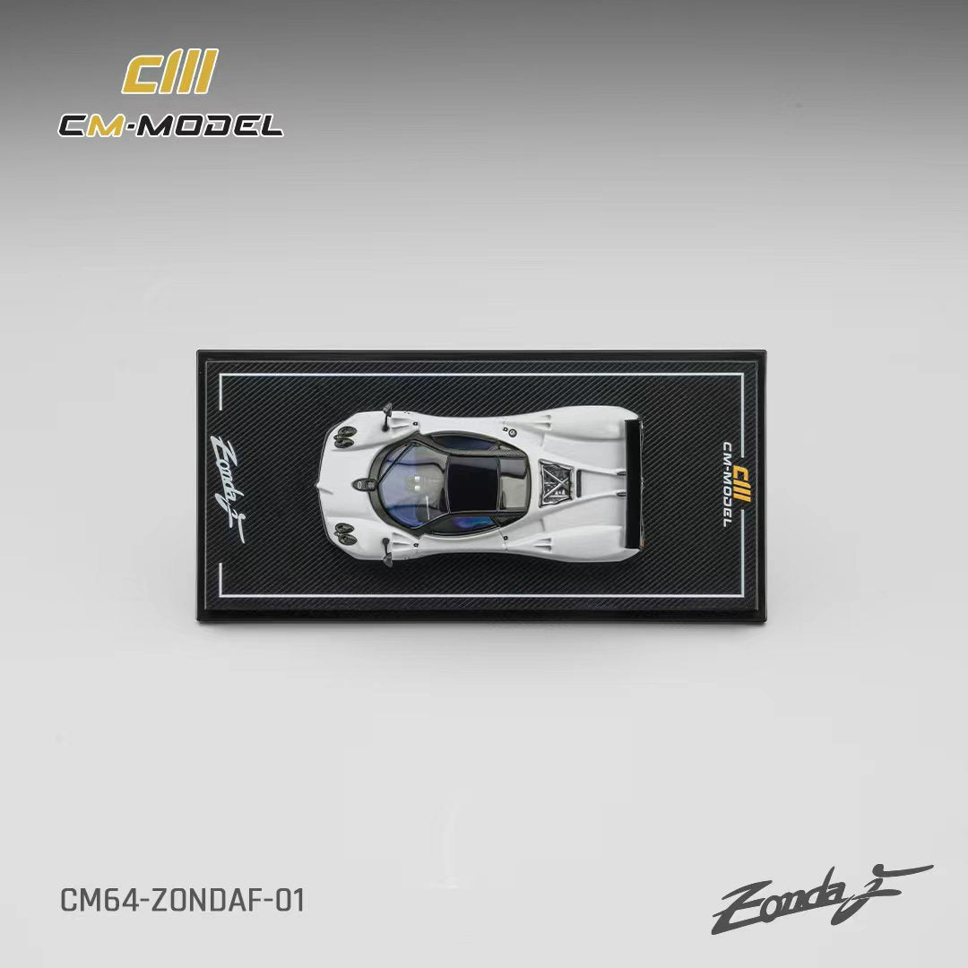 [ETA:  Jul 2026 ] CM Model 1/64 Pagani Zonda F Pearl White