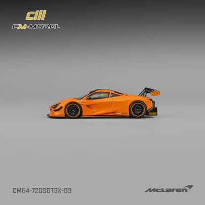 [ETA:  Jul 2026 ] CM Model 1/64 McLaren  720S GT3x Papaya Orange