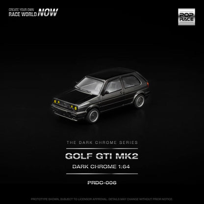 [ETA:  Nov 2025 ] Pop Race 1/64 Golf GTI Dark Chrome Series