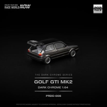 [ETA:  Nov 2025 ] Pop Race 1/64 Golf GTI Dark Chrome Series