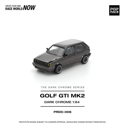 [ETA:  Nov 2025 ] Pop Race 1/64 Golf GTI Dark Chrome Series