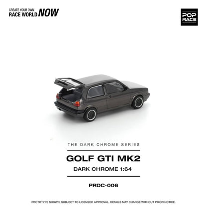 [ETA:  Nov 2025 ] Pop Race 1/64 Golf GTI Dark Chrome Series