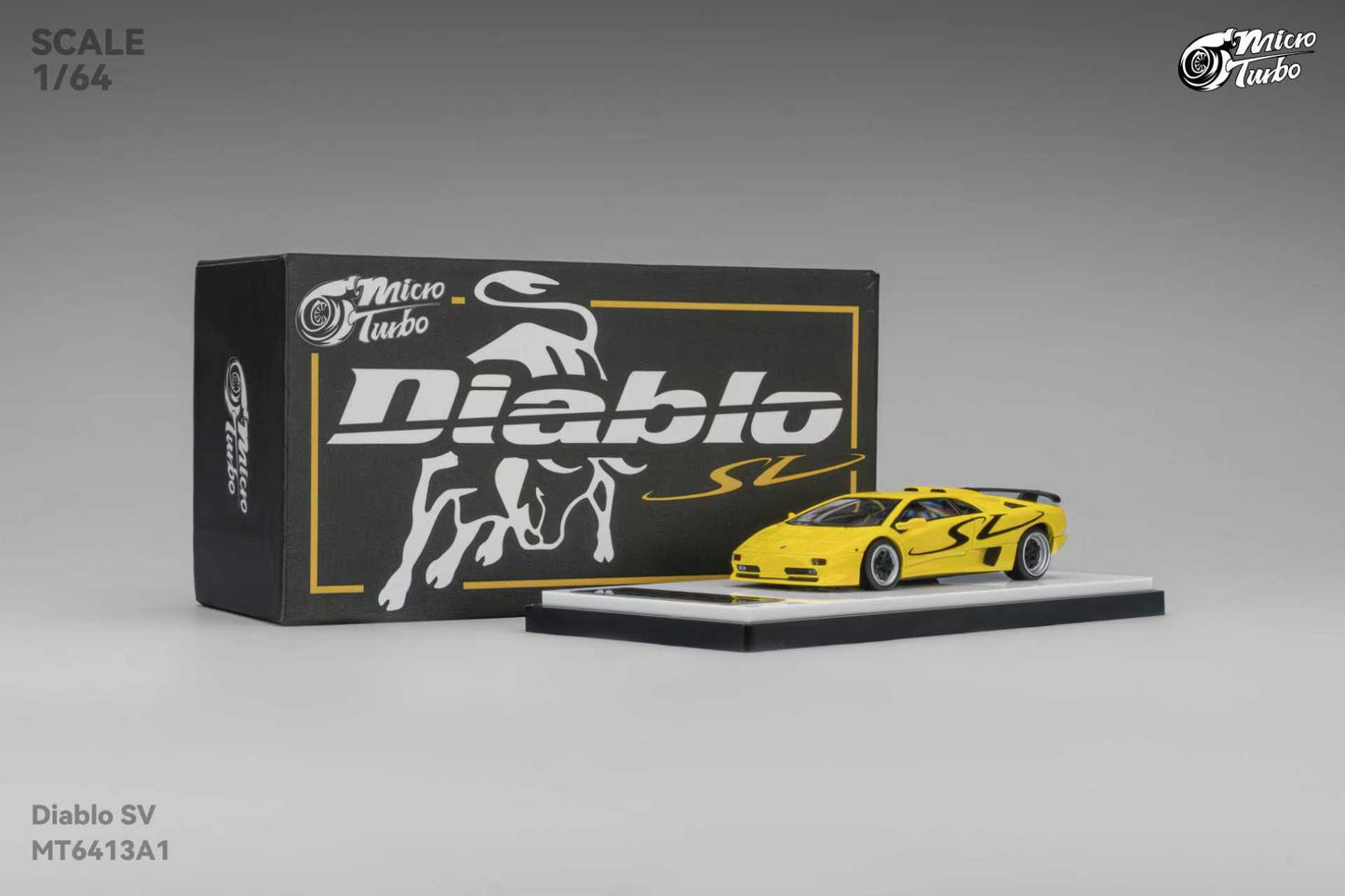 [ETA:  May 2026 ] Microturbo 1/64 Diablo SV Metallic Yellow