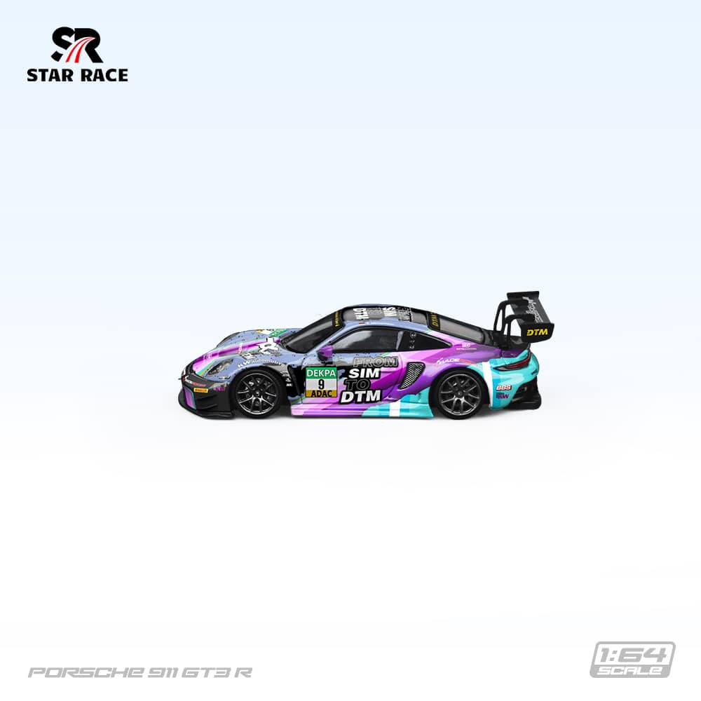 [ETA:  Jul 2026 ] Star Race 1/64 992 GT3 R (Race Version) Colors 9# Livery
