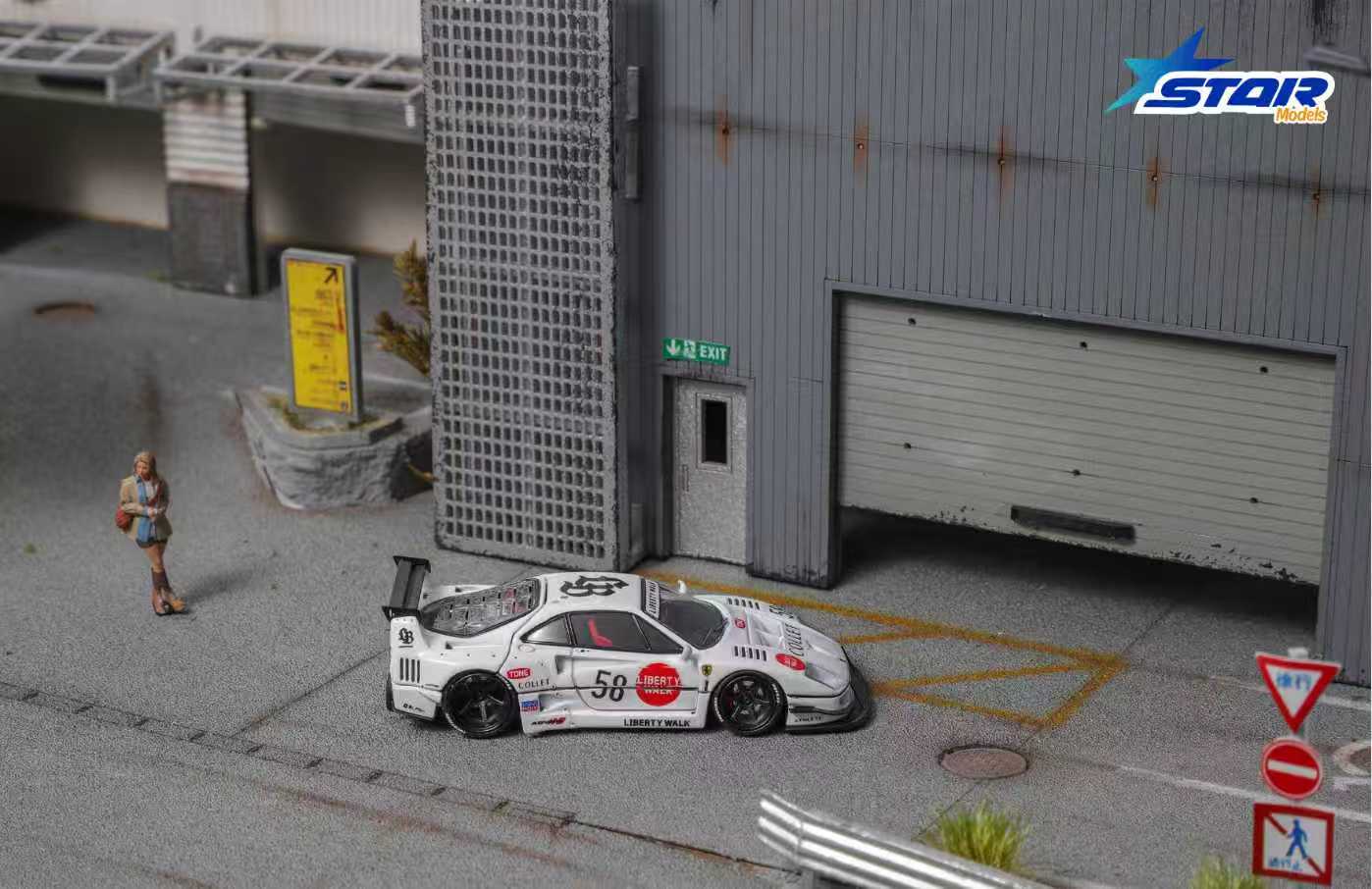 [ETA:  Jun 2026 ] Star Model 1/64 LB works F40 WildBody White Collet 58#