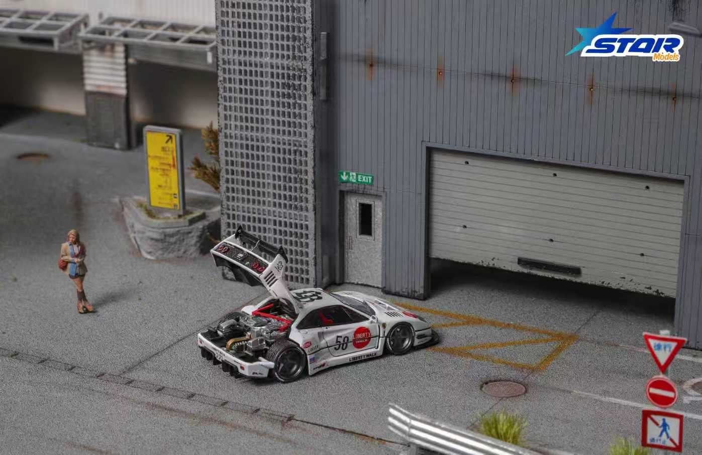 [ETA:  Jun 2026 ] Star Model 1/64 LB works F40 WildBody White Collet 58#
