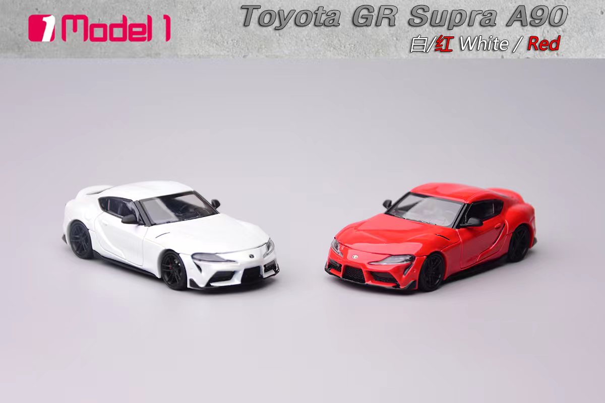 ETA: Sep 2026 ] Model One 1/64 Toyota GR Supra A90 – Black Ice Diecast