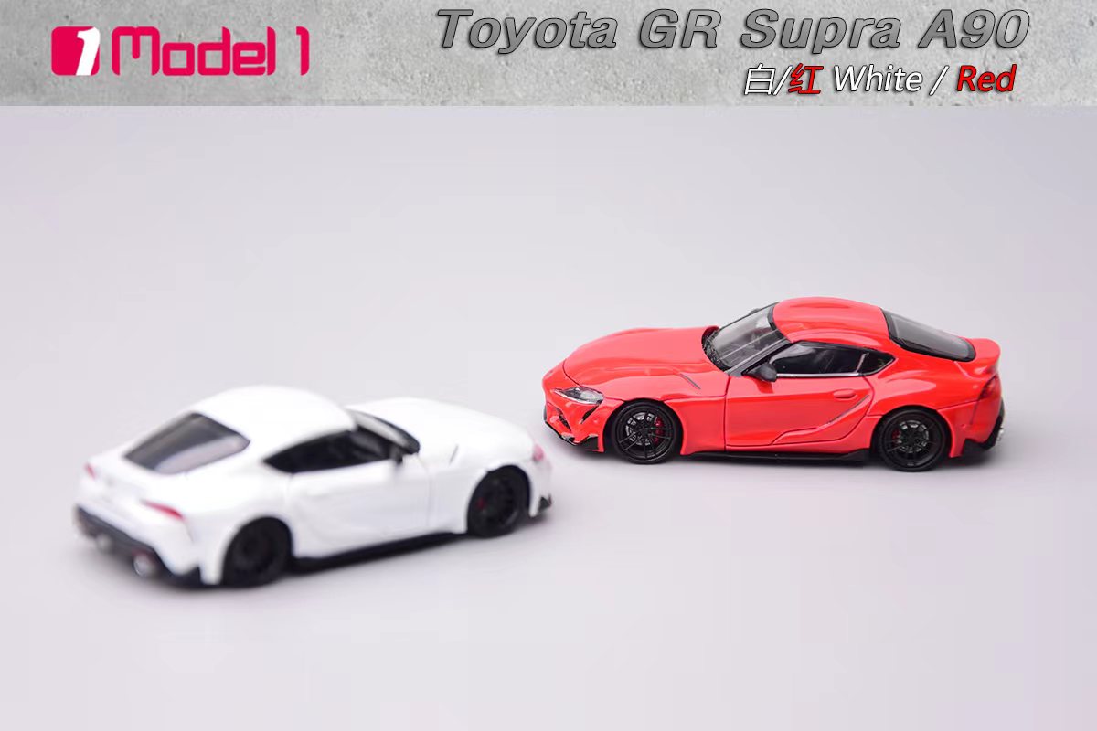 ETA: Sep 2026 ] Model One 1/64 Toyota GR Supra A90 – Black Ice Diecast