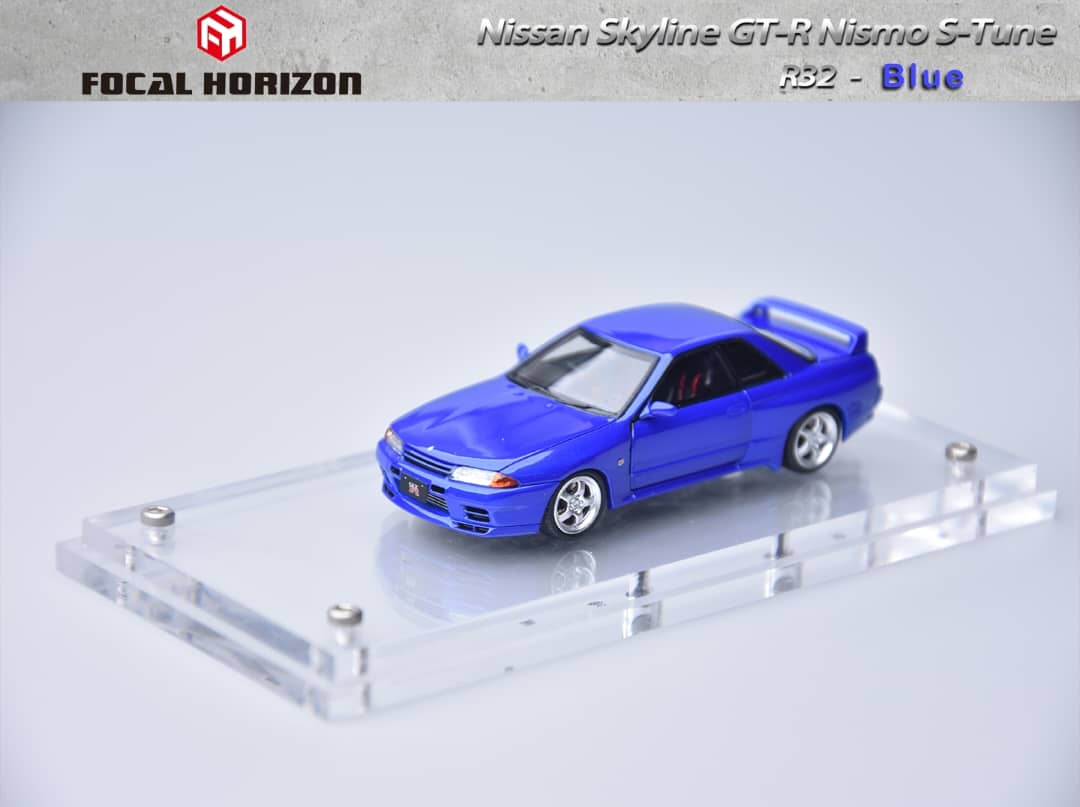 [ETA:  Jun 2026 ] Focal Horizon 1/64 Nismo S-Tune Skyline GT-R R32 Bayside Blue