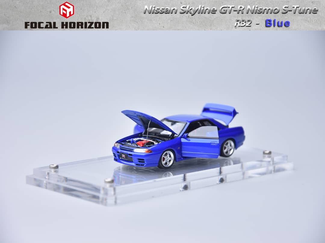 [ETA:  Jun 2026 ] Focal Horizon 1/64 Nismo S-Tune Skyline GT-R R32 Bayside Blue