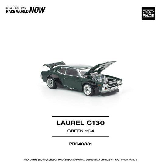 [ETA:  Nov 2026 ] Pop Race 1/64 Laurel MK2 C130 Dark Green