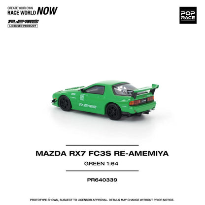 [ETA:  Nov 2026 ] Pop Race 1/64 RX-7 FC3S RE Amemiya Modified Green