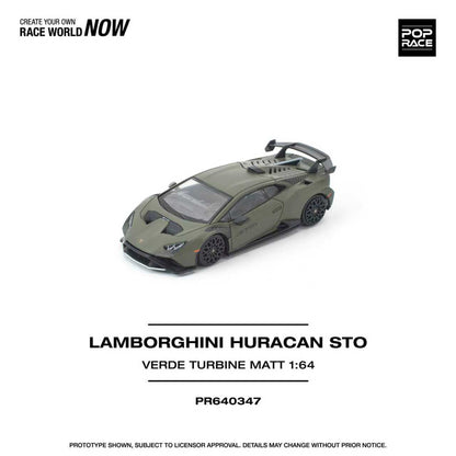 [ETA:  Nov 2026 ] Pop Race 1/64 Huracan STO Matt Verde Turbine