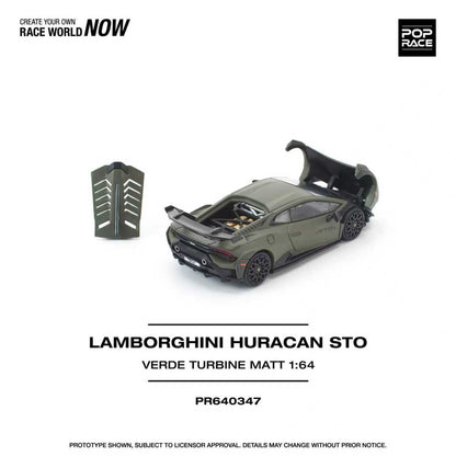 [ETA:  Nov 2026 ] Pop Race 1/64 Huracan STO Matt Verde Turbine