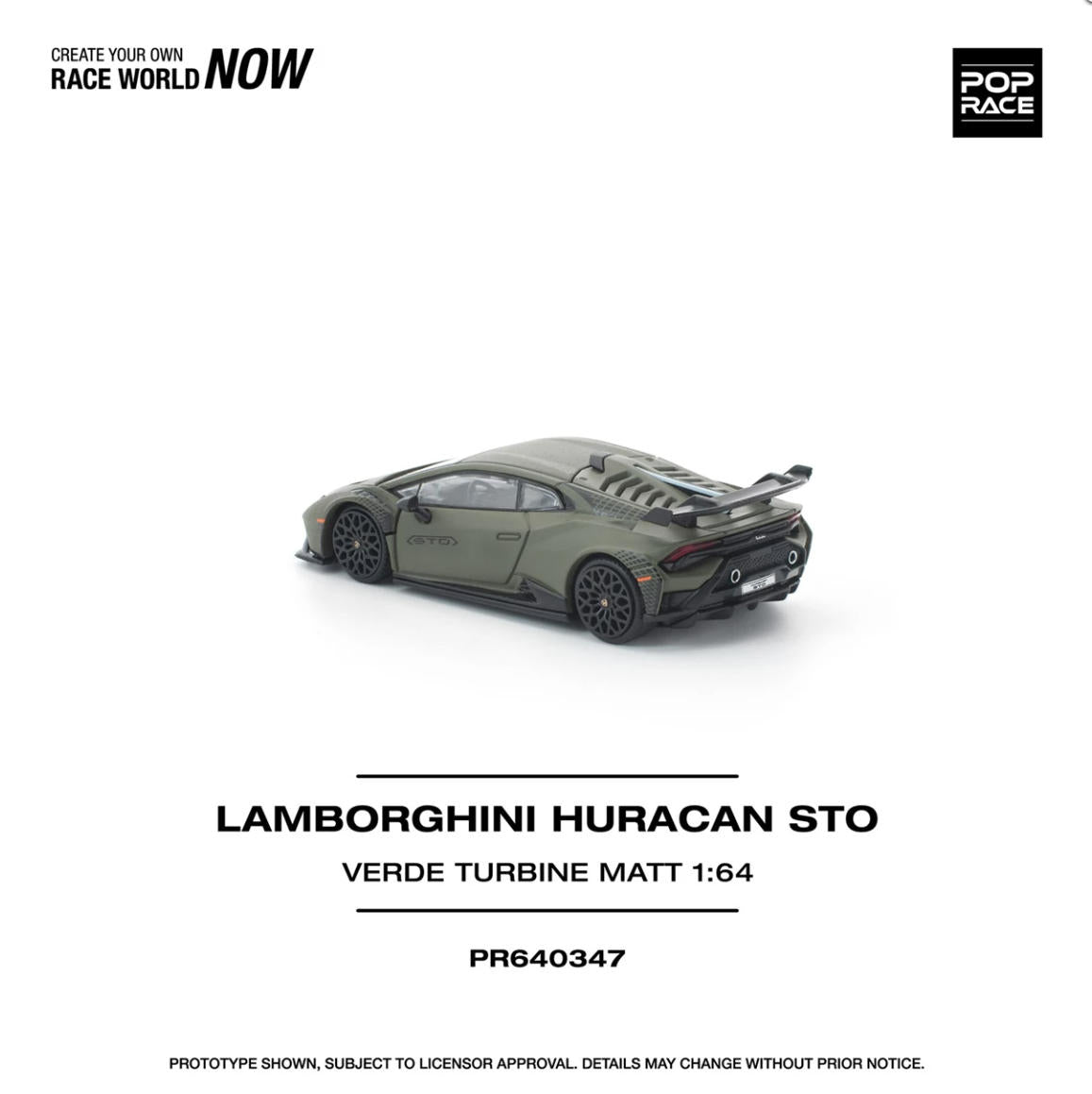 [ETA:  Nov 2026 ] Pop Race 1/64 Huracan STO Matt Verde Turbine