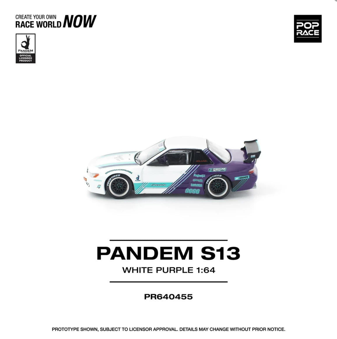 ETA: Nov 2026 ] Pop Race 1/64 S13 Silvia Pandem Rocket Bunny
