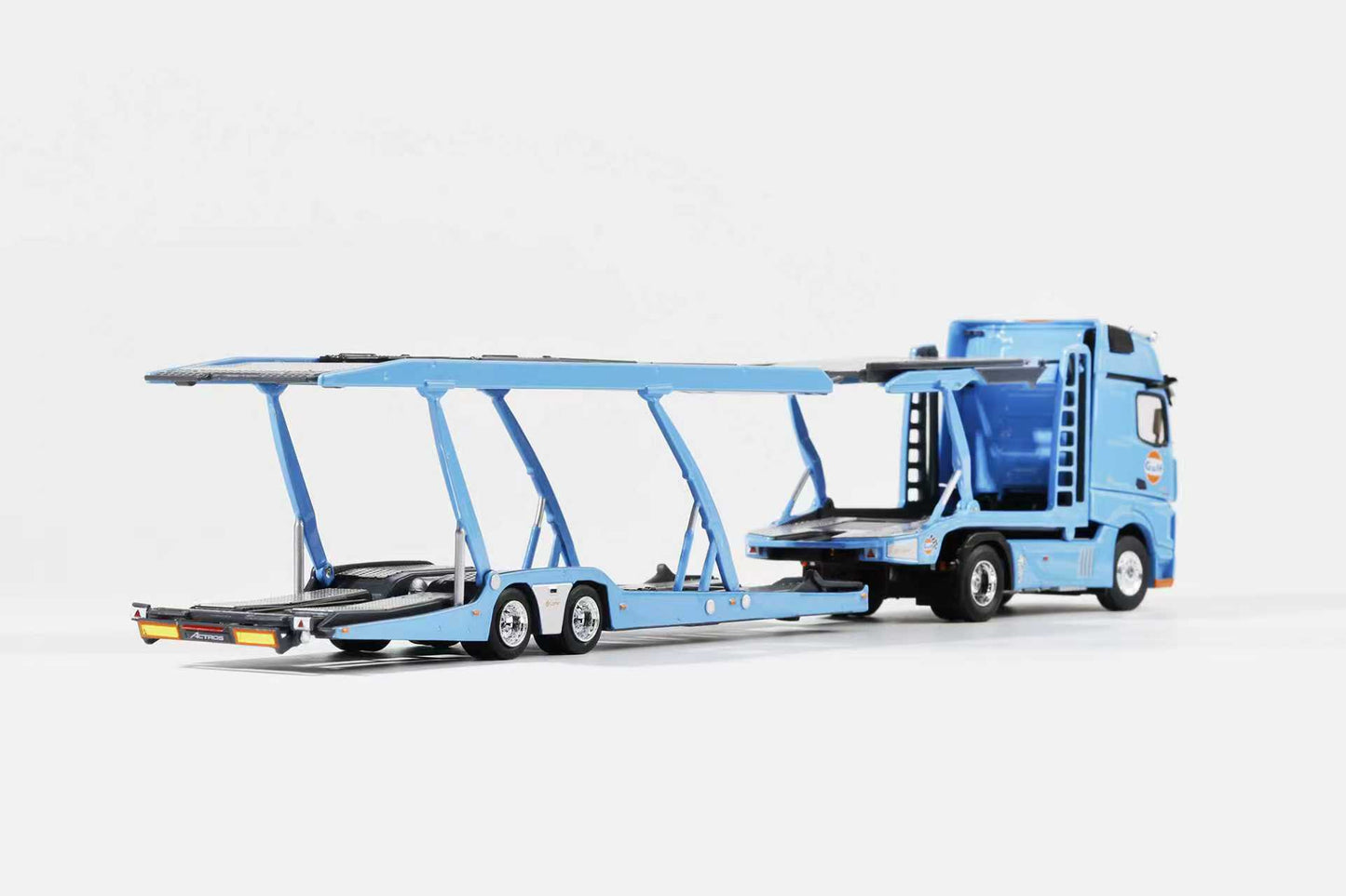 Shadow Pro 1/64 Mercedes Actros Double Deck Trailer Gulf Livery (619)