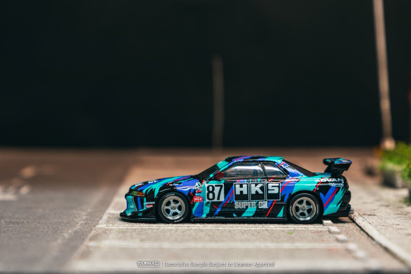 [ETA:  Jul 2026 ] Tarmac Works 1/64 Nissan Skyline (R32) Widebody HKS - Jon Sibal Design