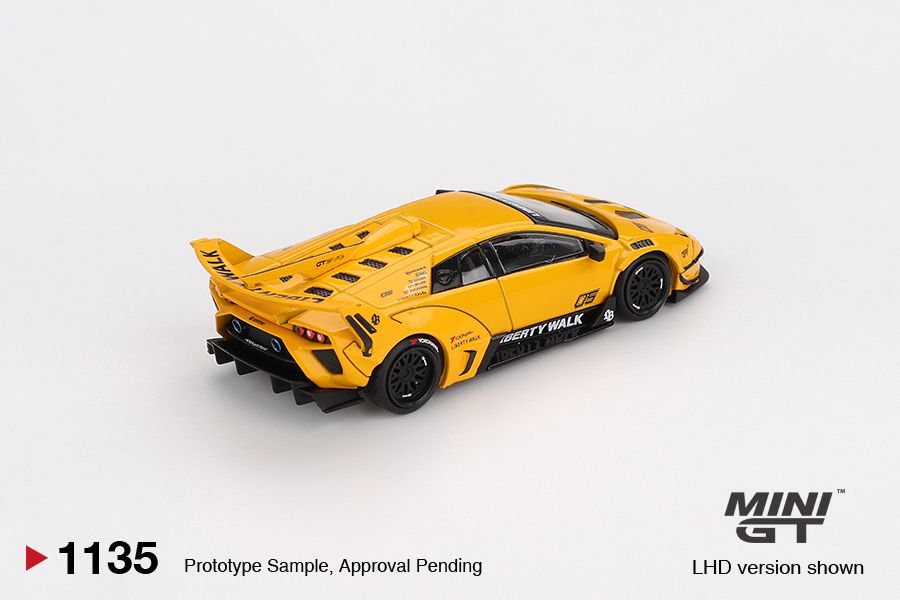 [ETA:  Apr 2026 ] Mini GT 1/64 LB-Silhouette WORKS MURCIELAGO GT Evo Yellow