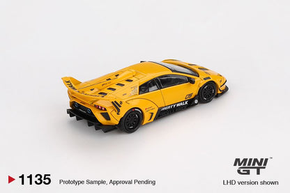 [ETA:  Apr 2026 ] Mini GT 1/64 LB-Silhouette WORKS MURCIELAGO GT Evo Yellow