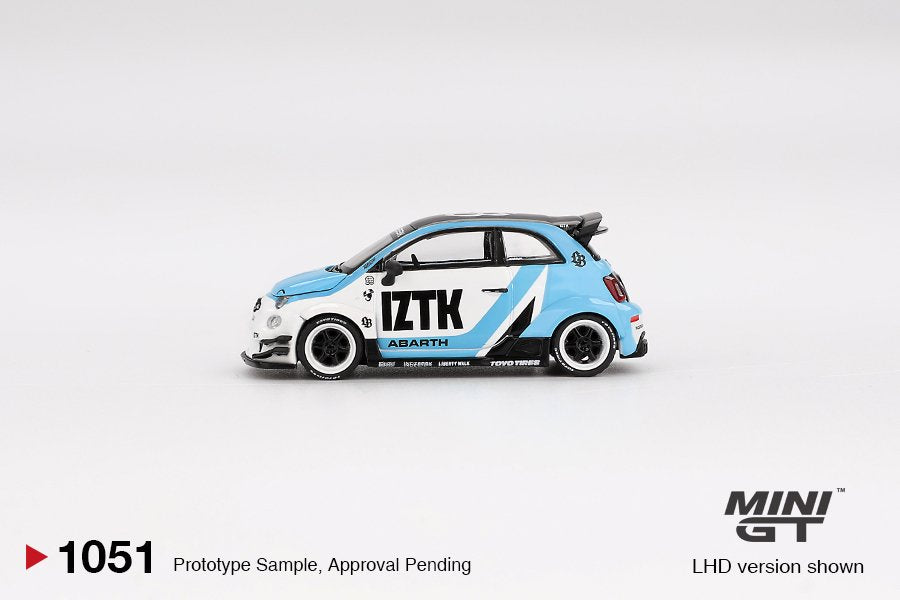 [ETA:  Nov 2025 ] Mini GT 1/64 Abarth 595 LB-WORKS x Abas Works IZTK