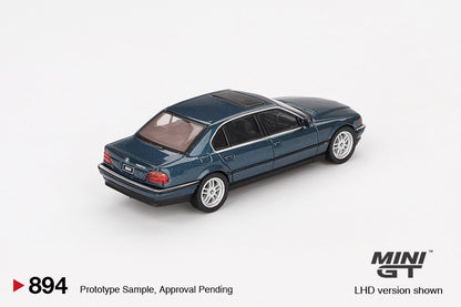 [ETA:  Nov 2025 ] Mini GT 1/64 BMW 750IL Sorrento Blue Metallic