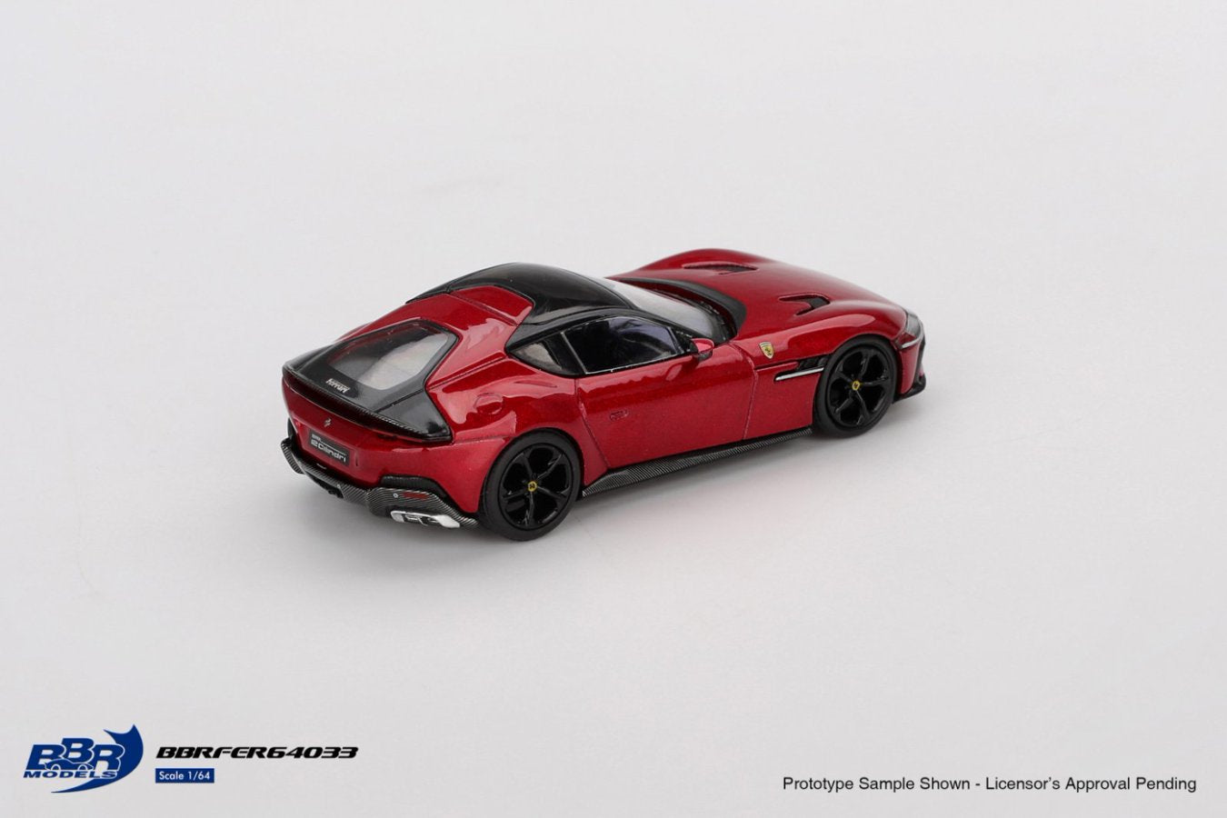 [ETA:  May 2026 ] BBR Models 1/64 Ferrari 12 Cilindri Rosso Imola