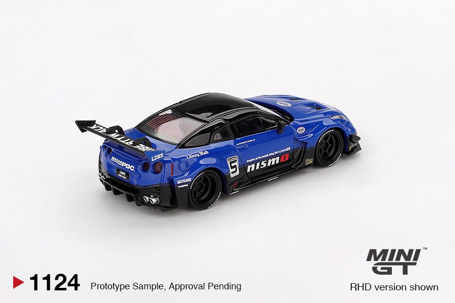 [ETA:  Feb 2026 ] Mini GT 1/64 LB-Silhouette WORKS GT NISSAN 35GT-RR Ver.2 Blue