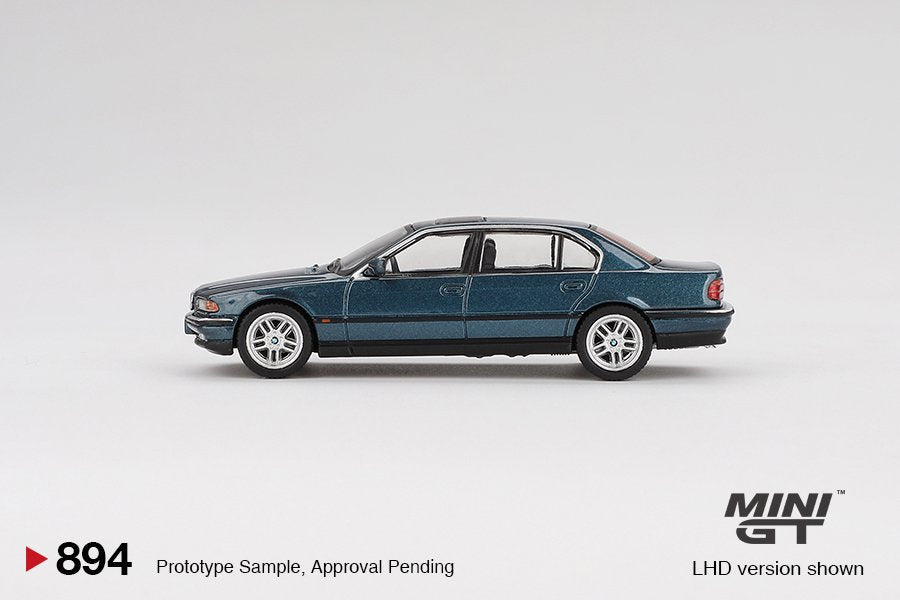 [ETA:  Nov 2025 ] Mini GT 1/64 BMW 750IL Sorrento Blue Metallic