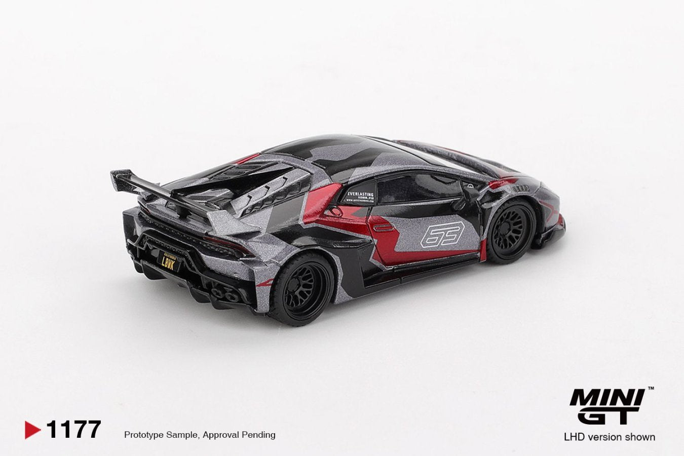 [ETA:  Jul 2026 ] Mini GT 1/64 LB★WORKS Lamborghini Huracán GT RONIN