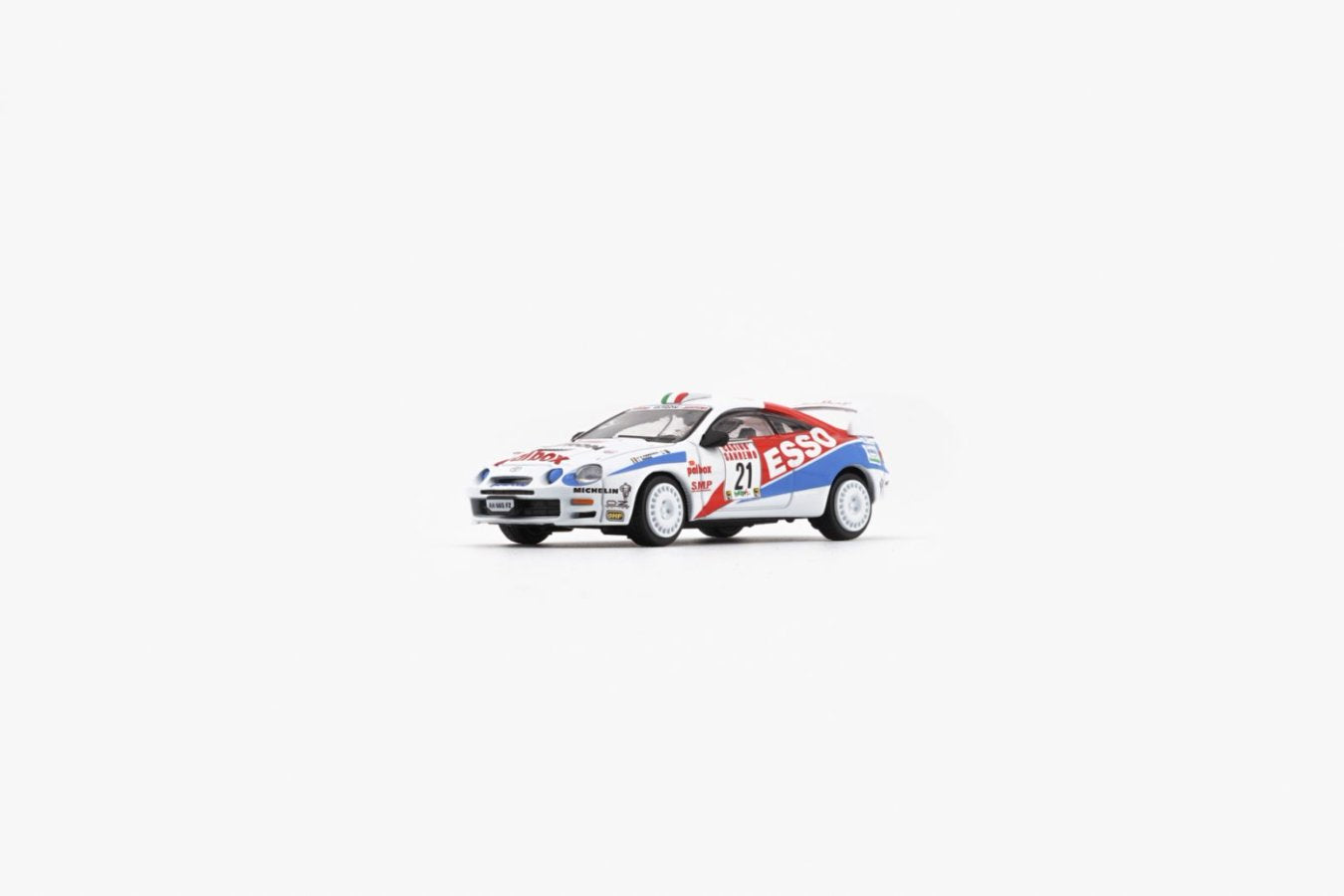 [ETA:  Dec 2025 ] BM Creations 1/64 Toyota Celica ST205 -Rallye Sanremo -Rallye d'Italia 1996 LHD_#21 (ESSO)