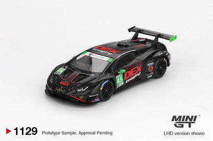 [ETA:  Apr 2026 ] Mini GT 1/64 Lamborghini Huracán GT3 EVO2 #45 No.45 DEX Imaging 2024 IMSA Daytona 24 Hrs