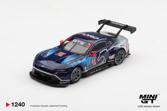 [ETA:  Dec 2026 ] Mini GT 1/64 Ford Mustang GT3 #65 Ford Multimatic Motorsports 2025 IMSA Daytona 24 Hrs Winner