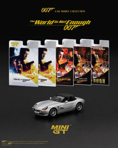 [ETA:  Dec 2025 ] Mini GT 1/64 BMW Z8 "The World Is Not Enough"