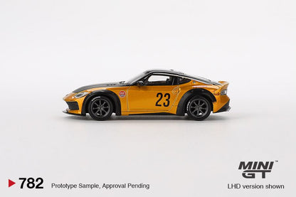 [ETA:  Jan 2025 ] Mini GT 1/64 Nissan Z LB★NATION WORKS  LB Gold