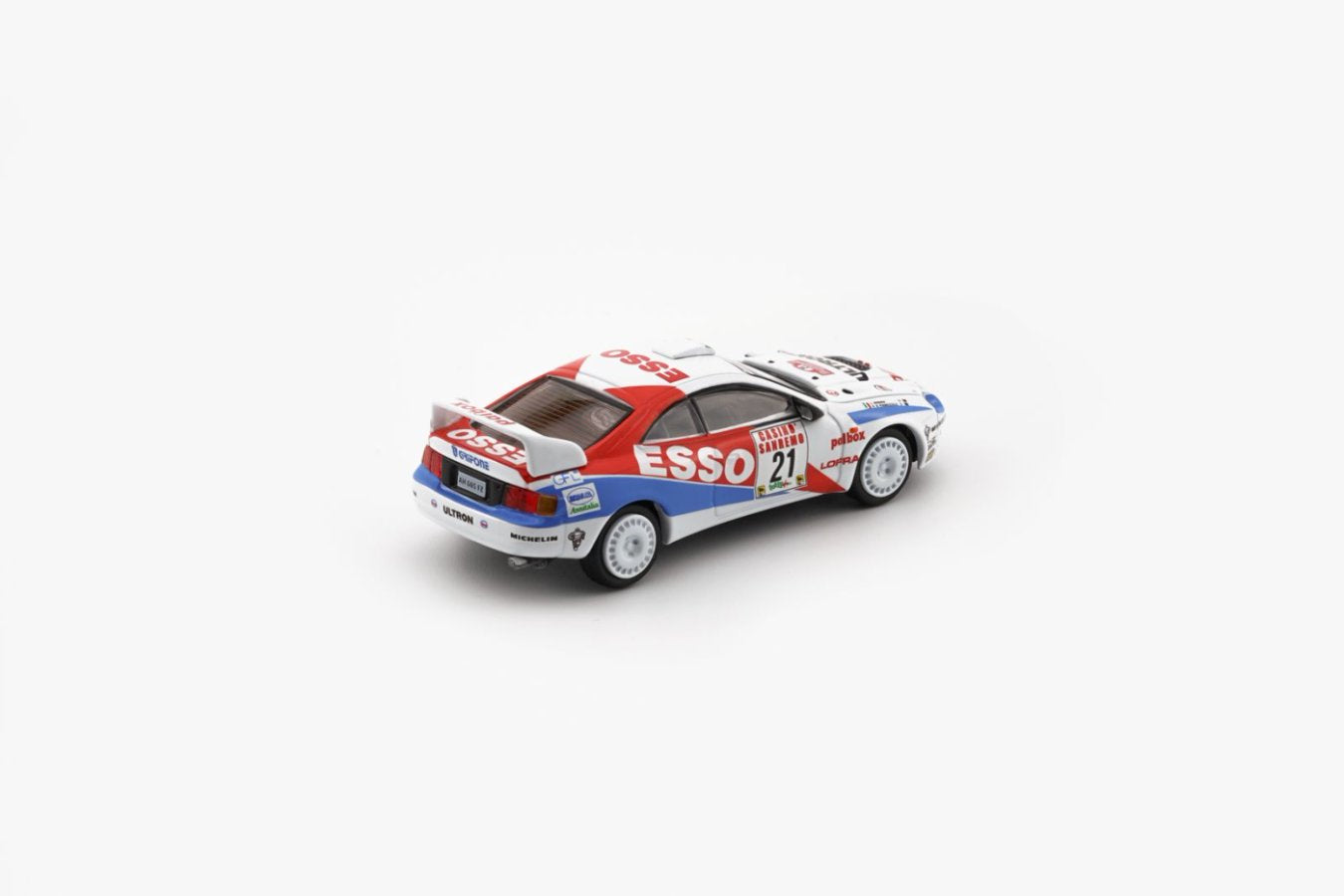[ETA:  Dec 2025 ] BM Creations 1/64 Toyota Celica ST205 -Rallye Sanremo -Rallye d'Italia 1996 LHD_#21 (ESSO)
