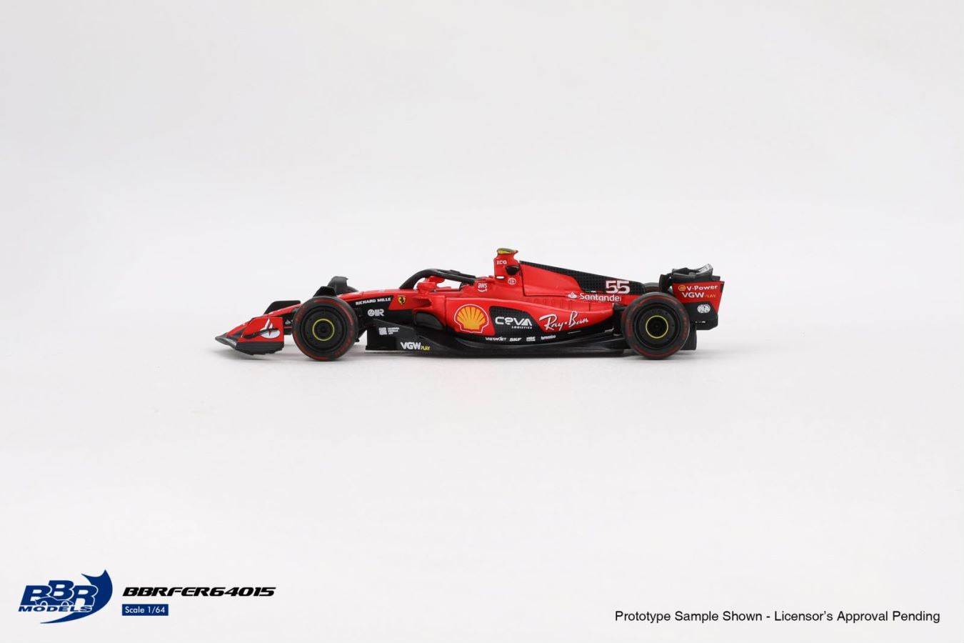 [ETA:  Apr 2025 ] BBR 1/64 Ferrari SF23 #55 C. Sainz 2023 Bahrain GP