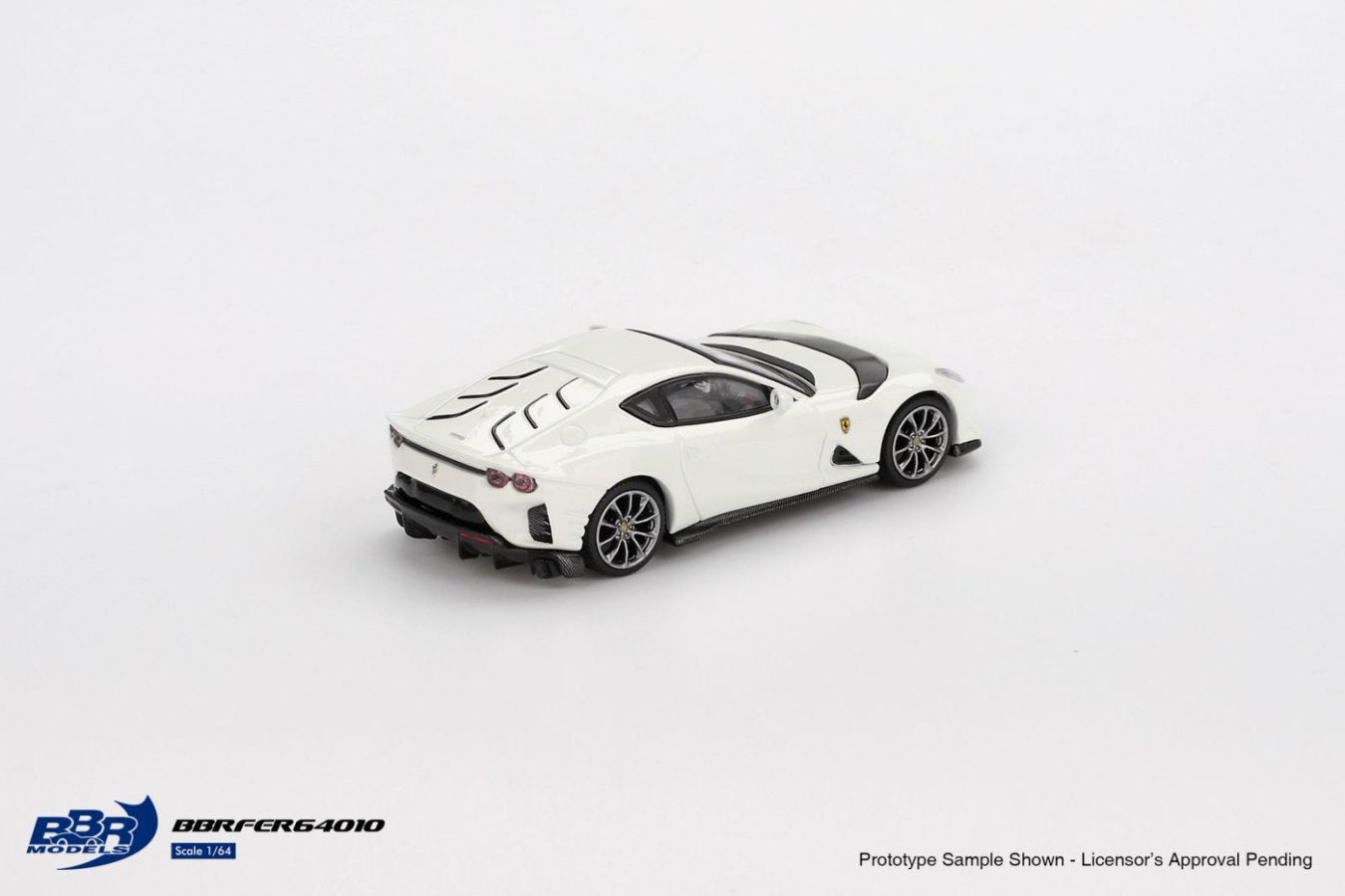 [ETA:  Feb 2026 ] BBR Models 1/64 Ferrari 812 Competizione Bianco Avus