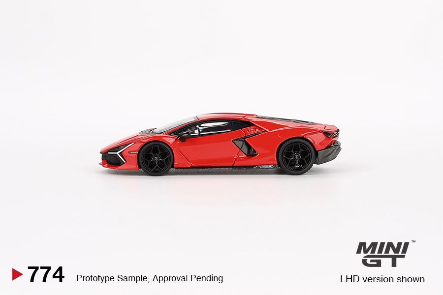 Mini GT 1/64 Lamborghini Revuelto  Arancio Dac Lucido