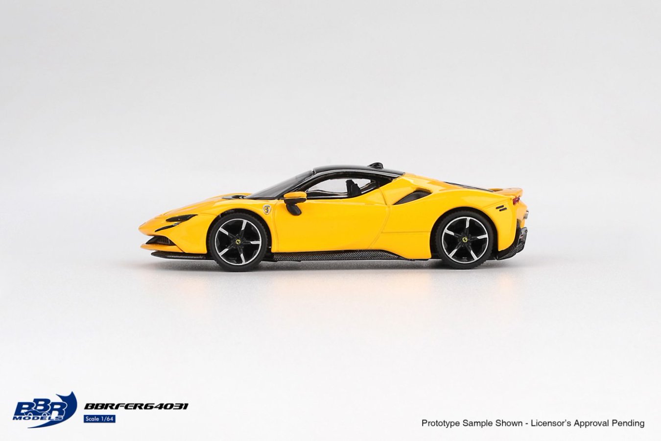[ETA:  Jun 2026 ] BBR Models 1/64 Ferrari SF90 Giallo Modena