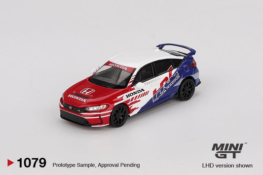 [ETA:  Feb 2026 ] Mini GT 1/64 Honda Civic TYPE R 2024 Pace Car HRC