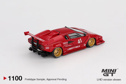 [ETA:  Apr 2026 ] Mini GT 1/64 Lamborghini Countach LB-WORKS Red
