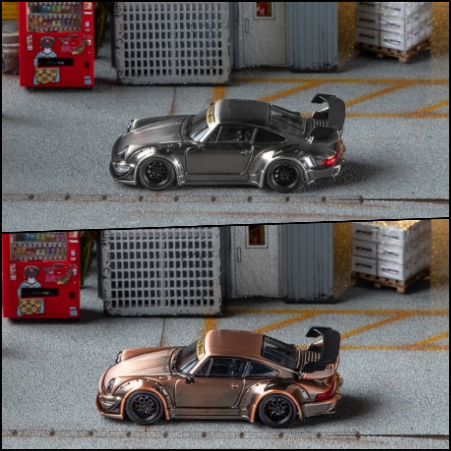 Star Model 1/64 RWB964 GT Wing Rauh-Welt Modified